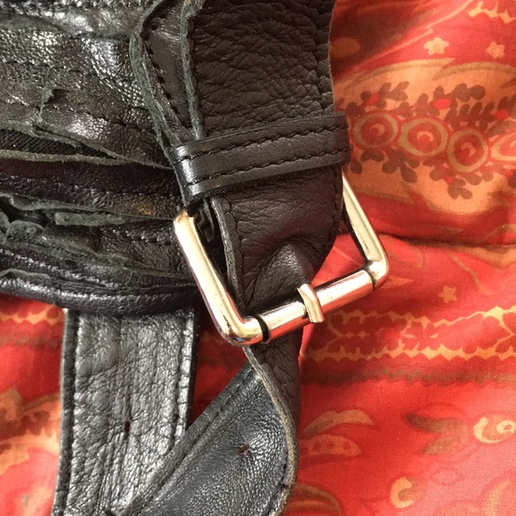 Ninge real leather handbag - Picture 12 of 13